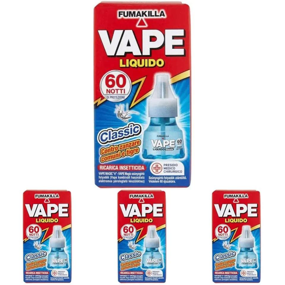 Moss Vape Classic ricarica liquida 4x30 ml 60 notti