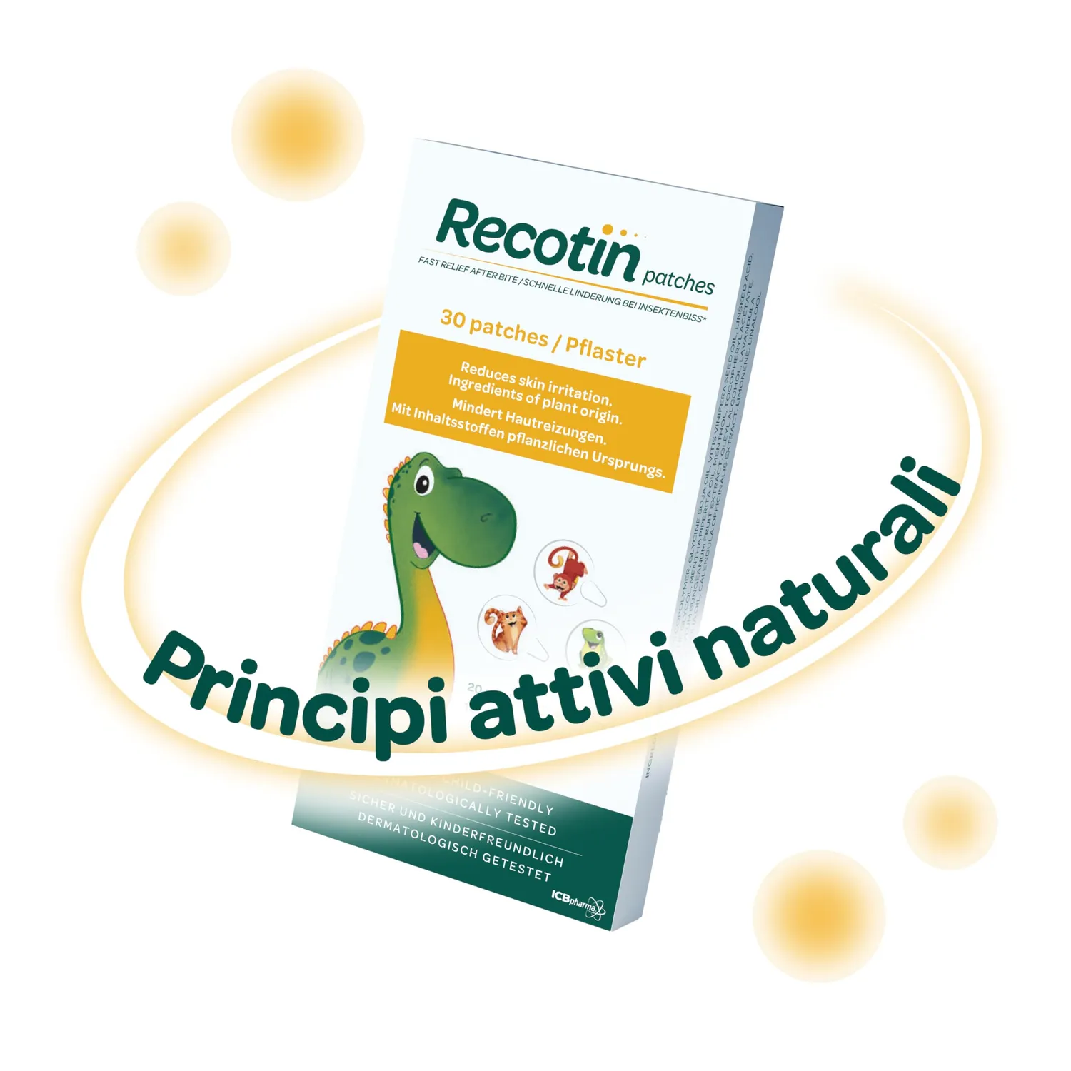 Novokill Recotin Cerotti Punture Zanzare 30 Pezzi Naturali