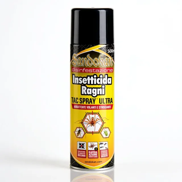 Piccio-NO! Tac Spray Ultra insetticida spray ragni abbattente