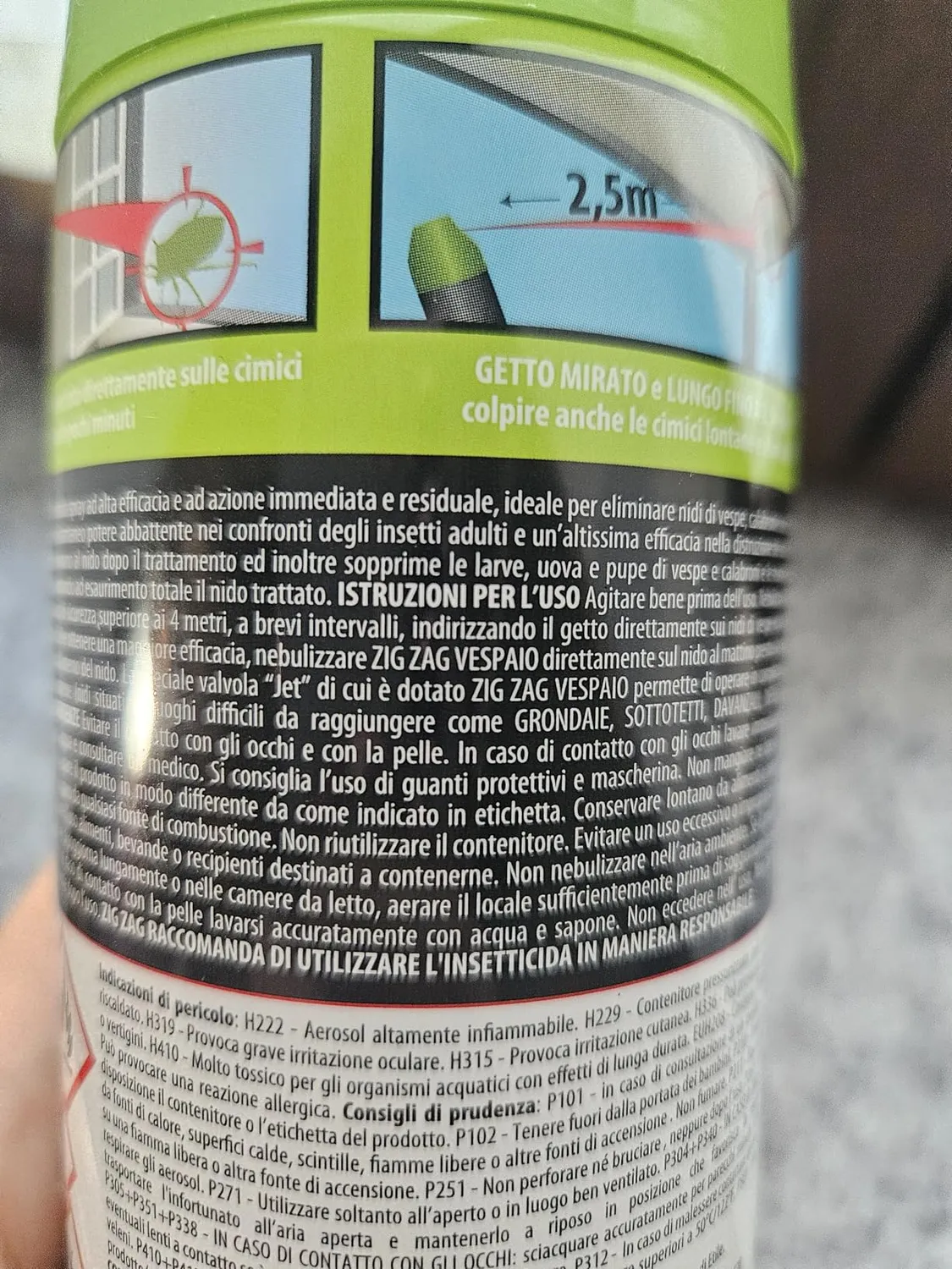 ZigZag Cimici insetticida spray microincapsulato flacone 500 ml