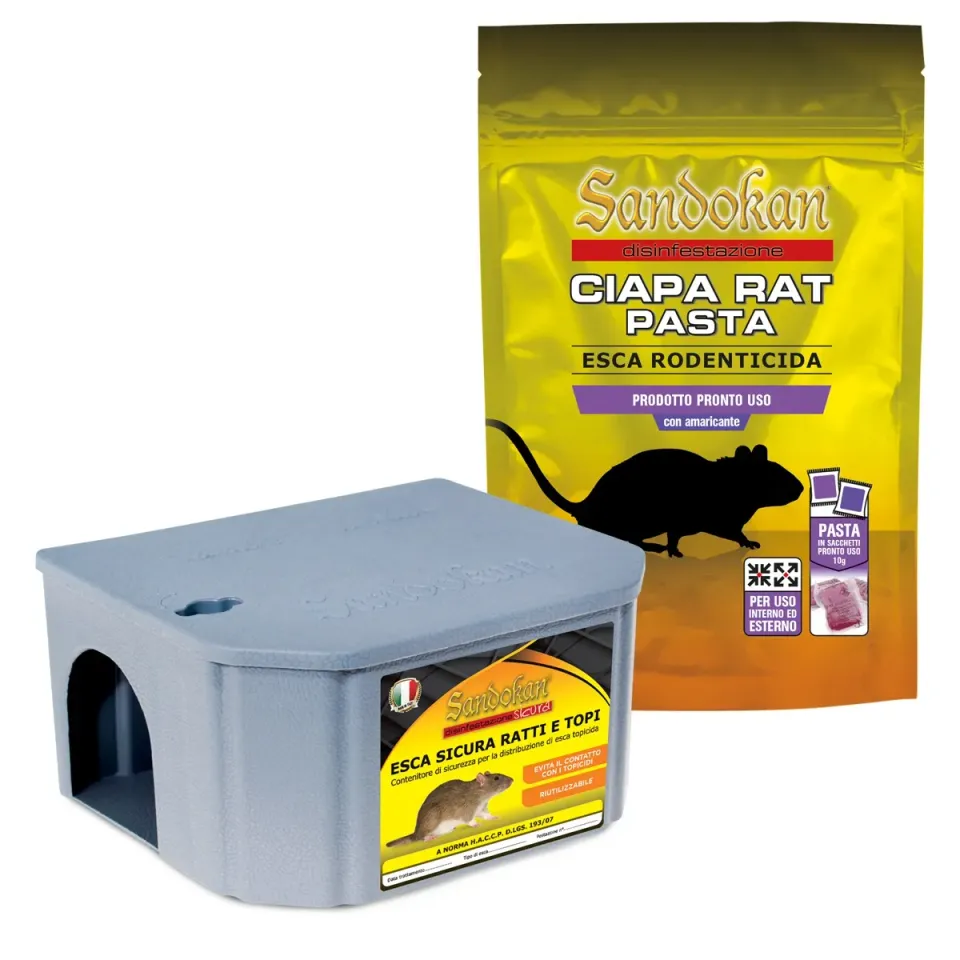 Piccio-NO! Ciapa Rat Combo Esca Sicura 150g