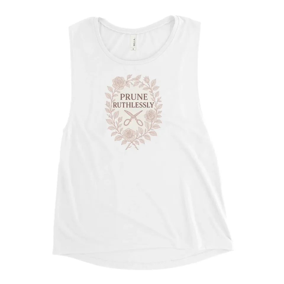 FGMN Prune Ruthlessly canotta donna muscle viscosa