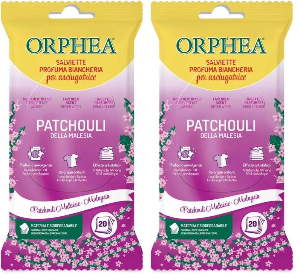 Orphea Salvalana foglietti profumabiancheria 80 g fiori