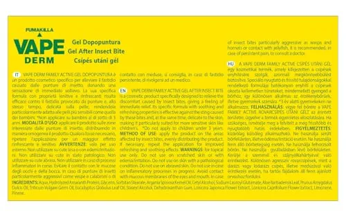 Vape Derm Family Gel Dopopuntura Roll-On 10 ml Lenitivo