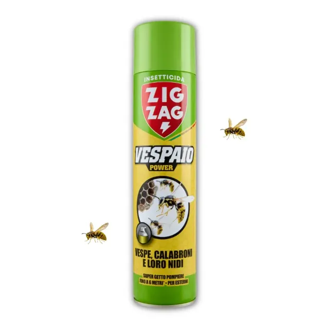 ZigZag Vespaio kit spray antivespe 2 pezzi getto 6 metri