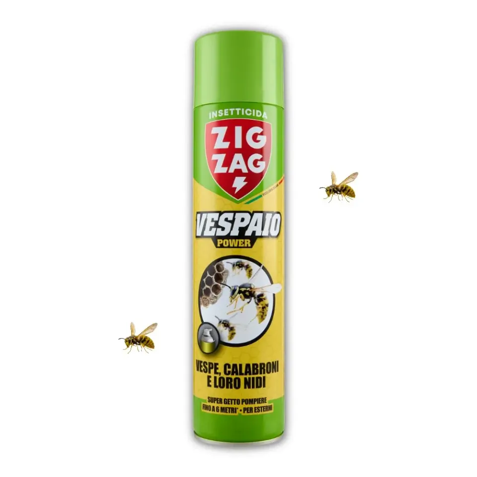 ZigZag Vespaio kit spray antivespe 2 pezzi getto 6 metri