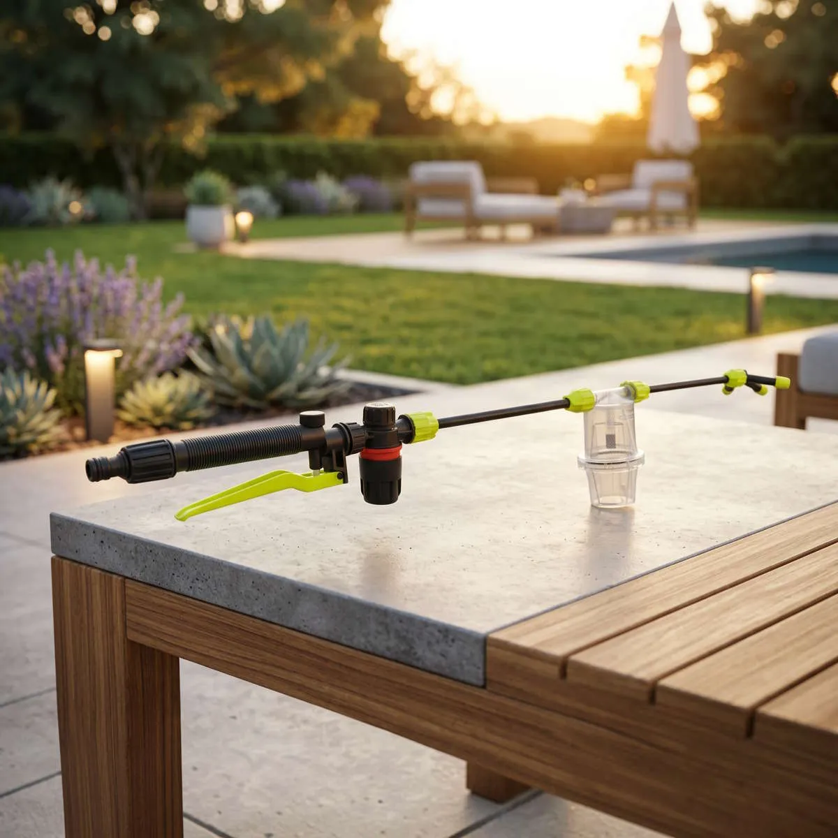 Atomizzatore Miscelatore Automatico Giardino 5m 0,5-2%