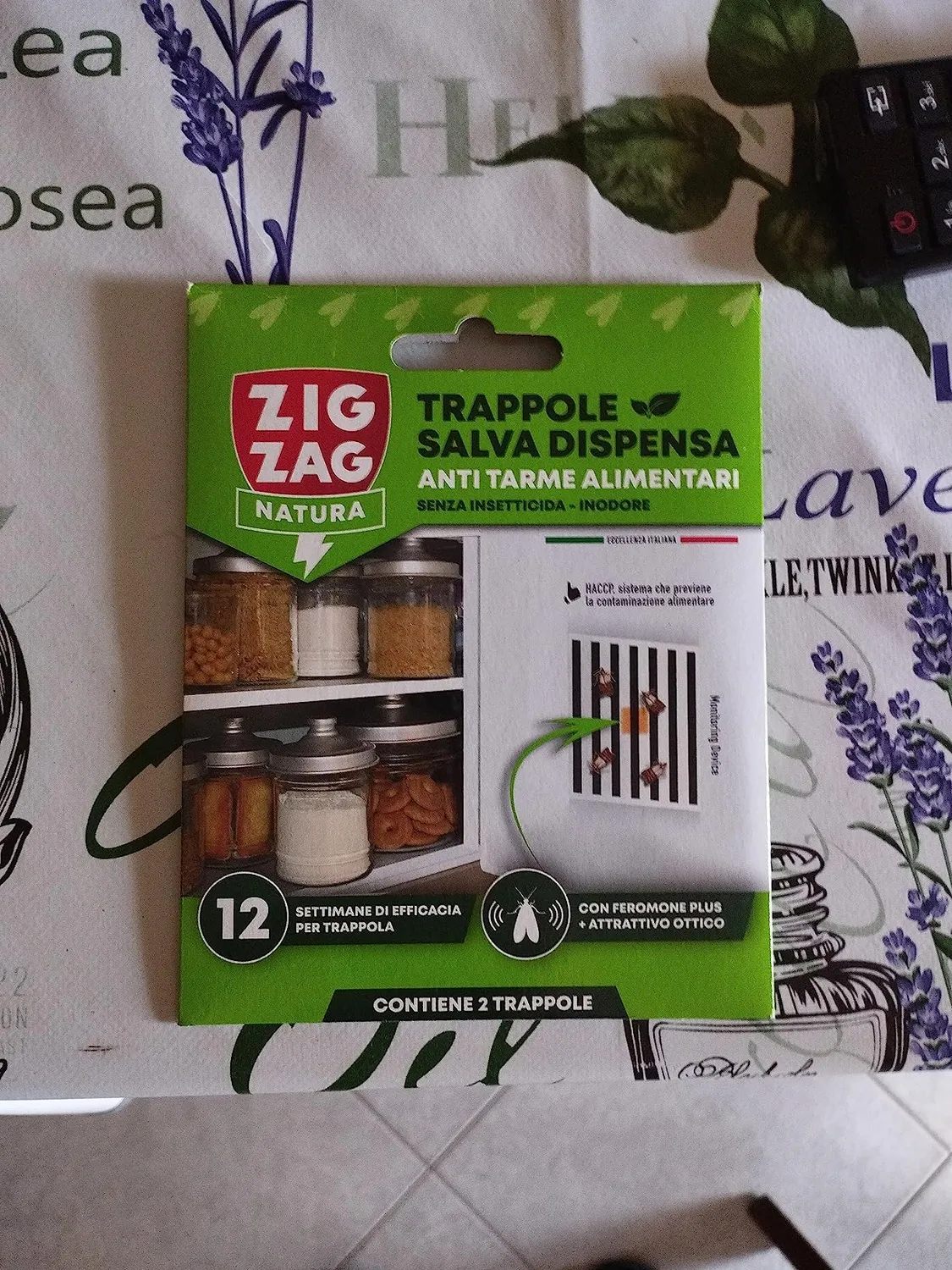 ZigZag Salvadispensa Trappola Farfalline Cibo 2 Pezzi