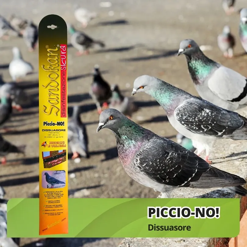 Piccio-NO! dissuasore piccioni 3 moduli da 50 cm
