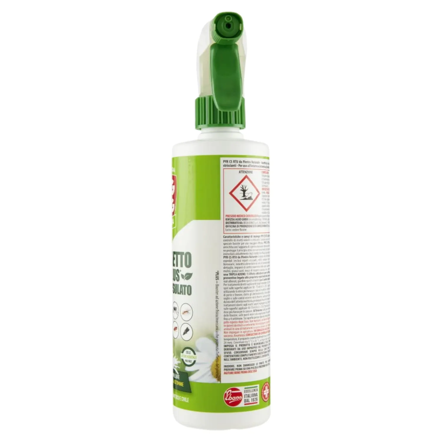 ZigZag Piretro Plus Spray Multinsetto 400ml 4 Sett