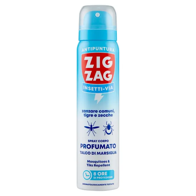 Zig Zag 737 InsettiVia Spray Corpo Talco Marsiglia 100 ml