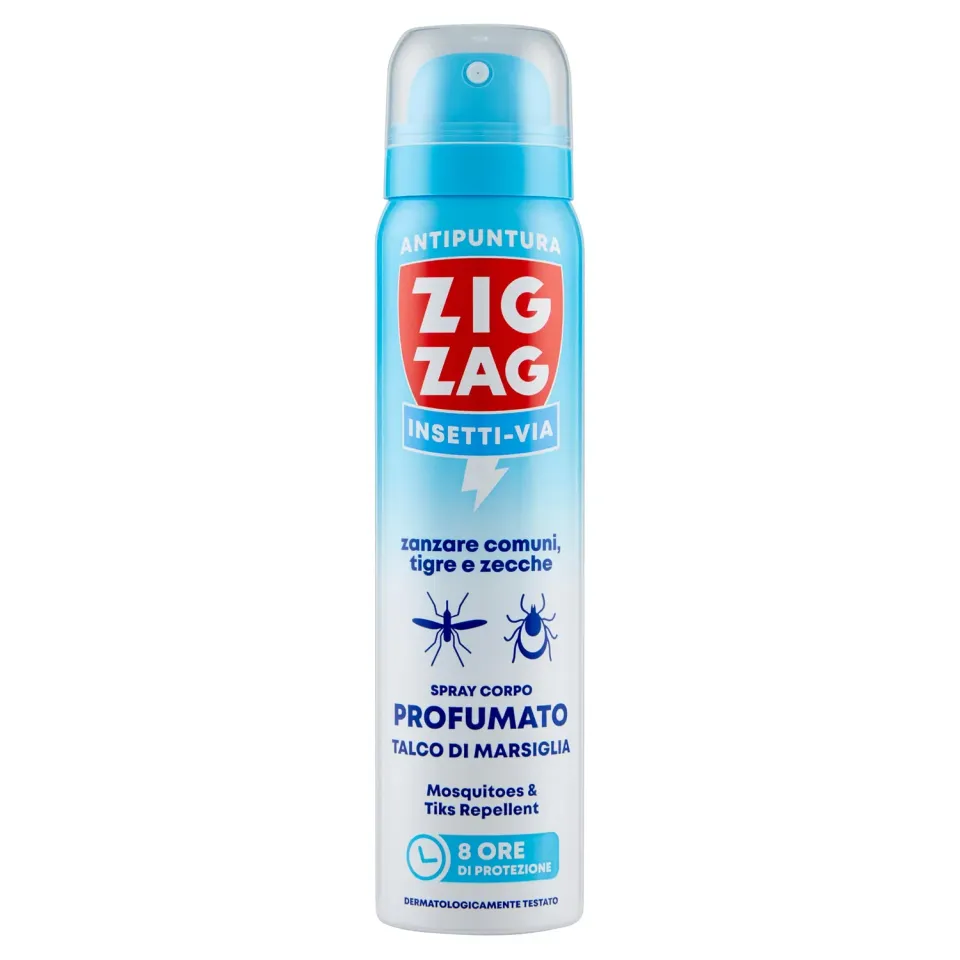 Zig Zag 737 InsettiVia Spray Corpo Talco Marsiglia 100 ml
