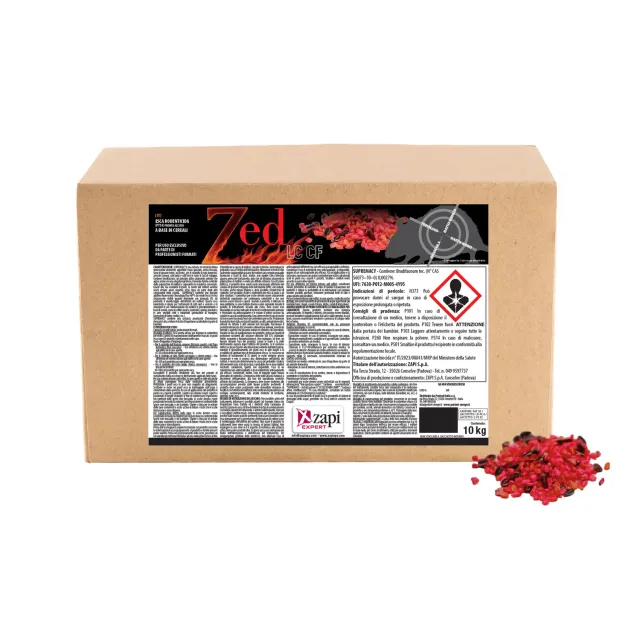 Tathrin Zed LC CF esca rodenticida cereali con Fluo-NP