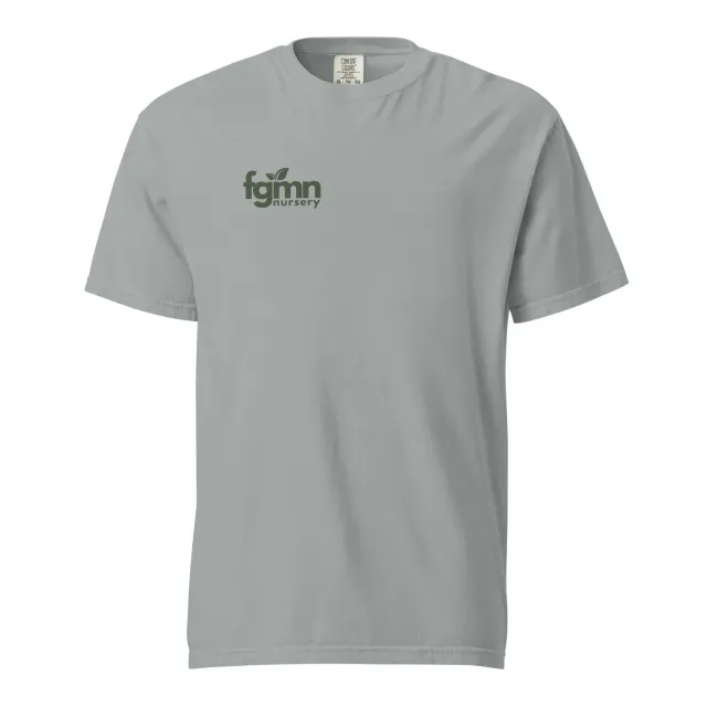 FGMN Originals Logo maglietta cotone pesante granito
