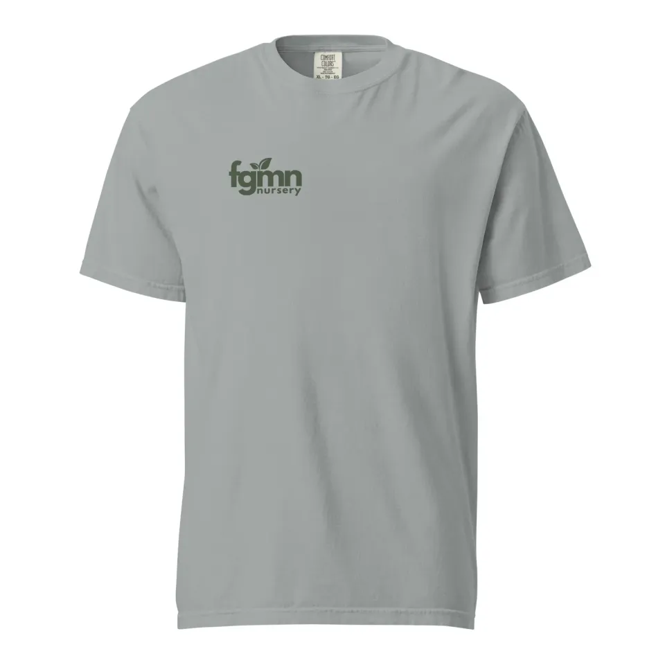 FGMN Originals Logo maglietta cotone pesante granito