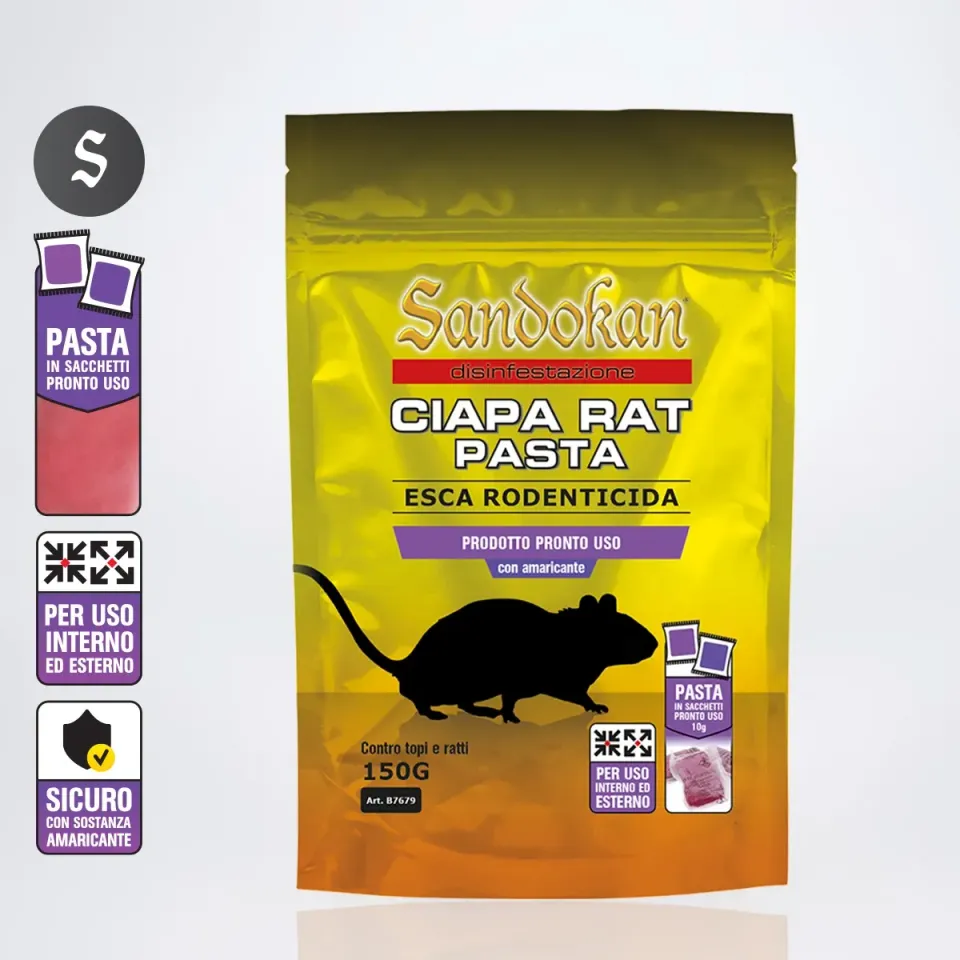 Piccio-NO! Ciapa Rat Pasta esca topi 150 g