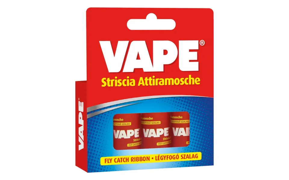 Vape Striscia Attiramosche trappola senza insetticida 4 pezzi