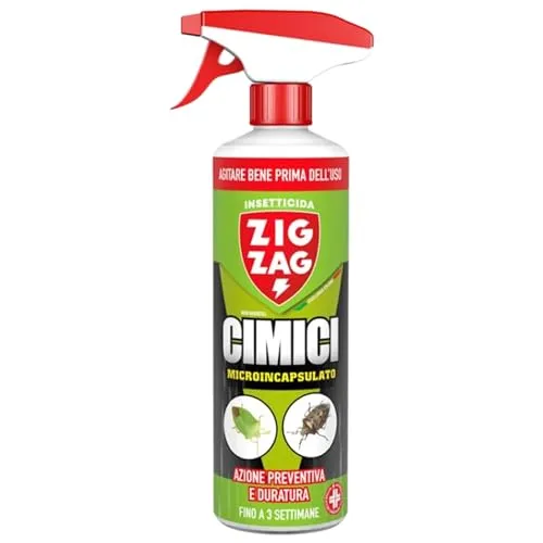 ZigZag Cimici Insetticida Microincapsulato 3x500 ml Azione Residuale